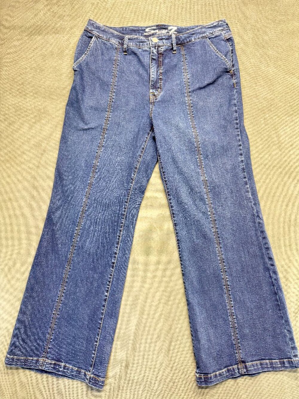 Seven7 Wide Leg Stretch Jeans Women’s Size 18